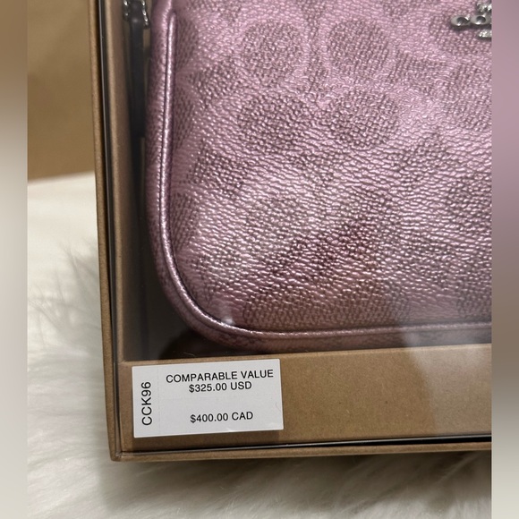 🌸🌸 Coach Boxed Nolita 19 And Nolita Bag Charm Set In Signature Canvas - Picture 13 of 14